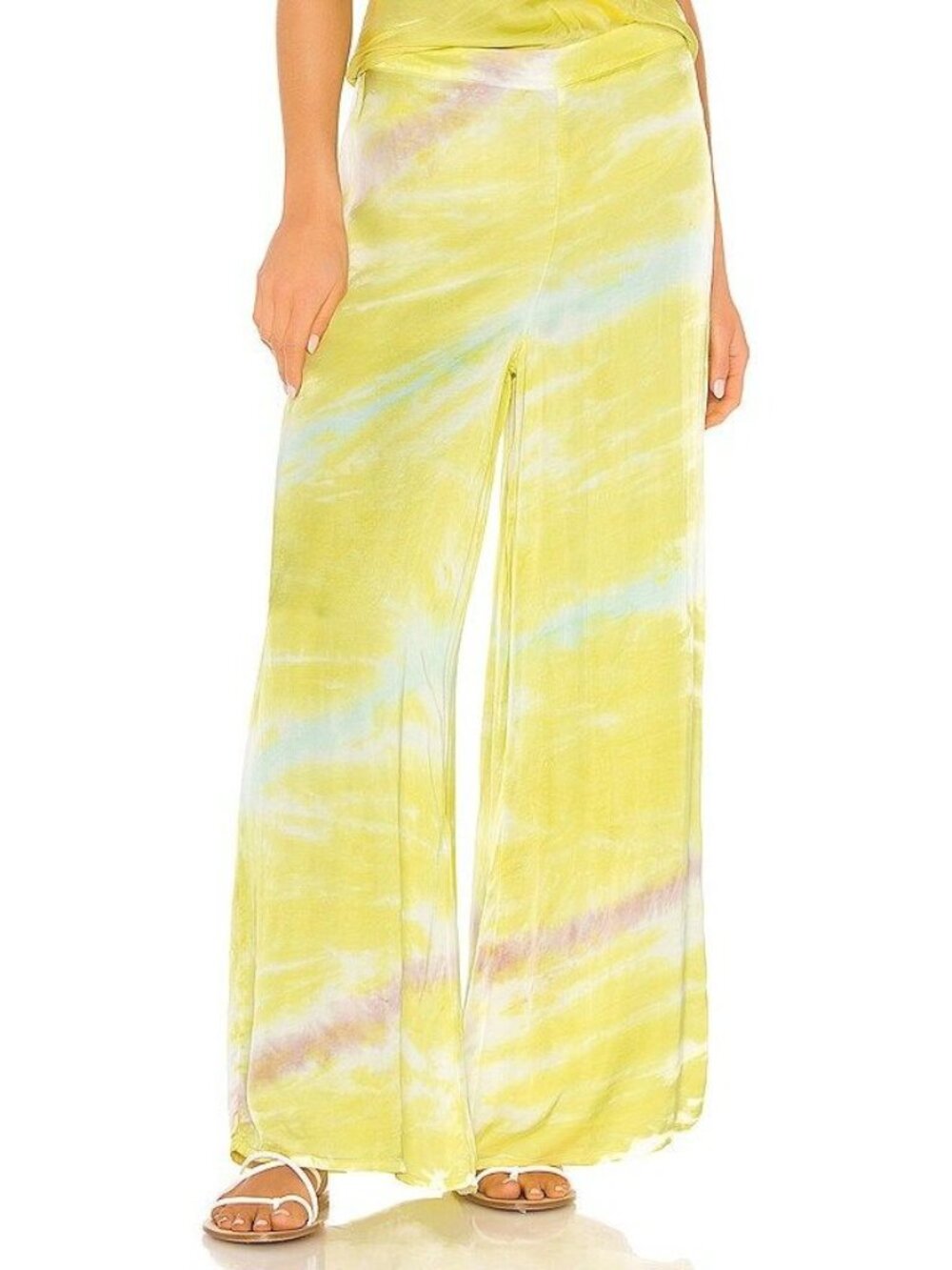 Young Fabulous & Broke Aiko Wide-Leg Tie-Dye Pants